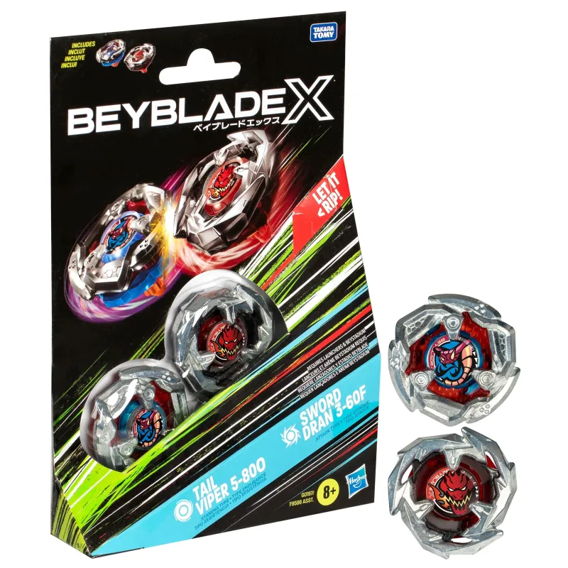 Beyblade rotaļlietas Bey Blade F9586, violeta-zaļa