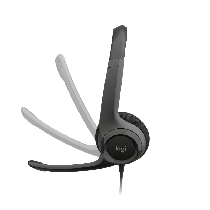 Logitech H390 USB Computer-Headset Black ,981-000406,