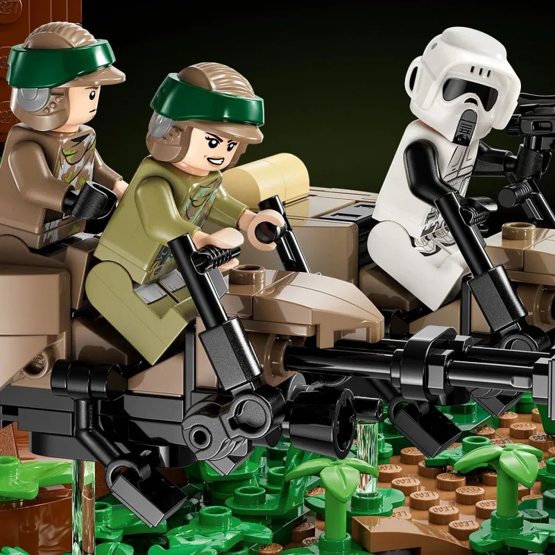 Konstruktors LEGO Star Wars Diorāma: Endor ātrgaitas pakaļdzīšanās 75353, 608 gab.