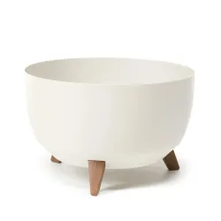 Puķu pods Lamela Roma 881-74, plastmasa, krēmkrāsa