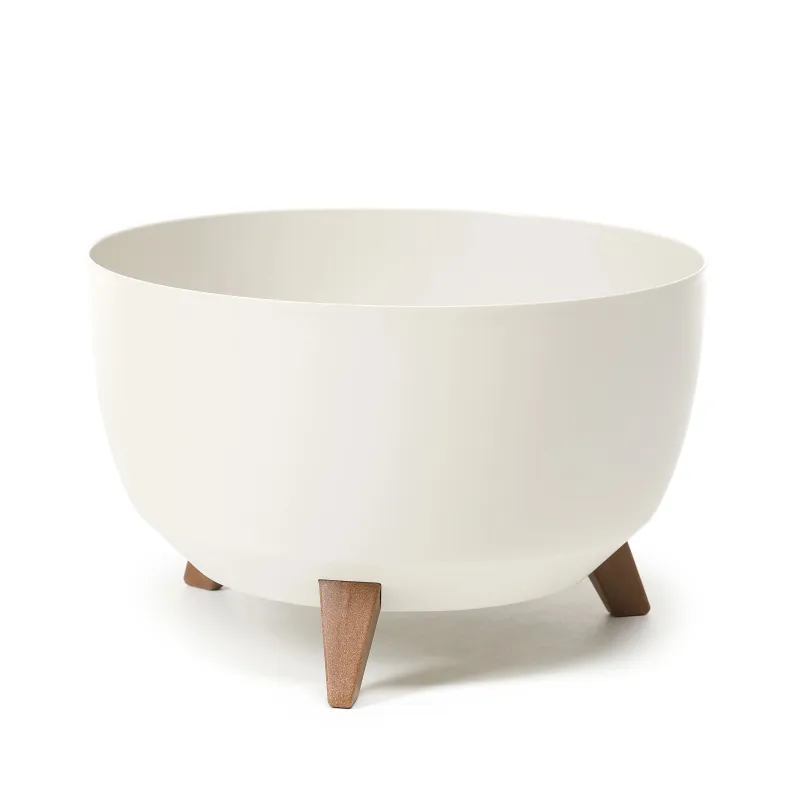 Puķu pods Lamela Roma 881-74, plastmasa, krēmkrāsa