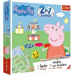 TREFL PEPPA PIG Boardgame 2 in 1 Peppa Pig