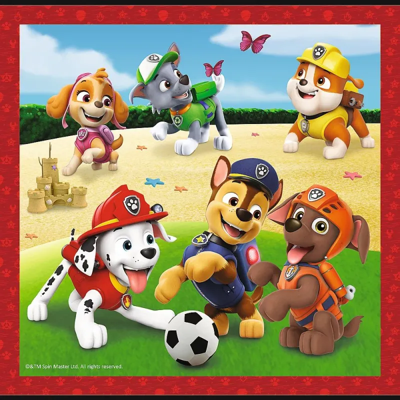 TREFL PAW PATROL Pužļu komplekts 3 in1