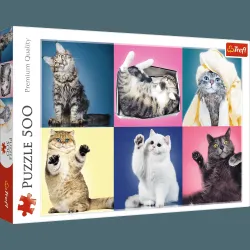 TREFL dėlionė „Kačiukai“, 500 det.