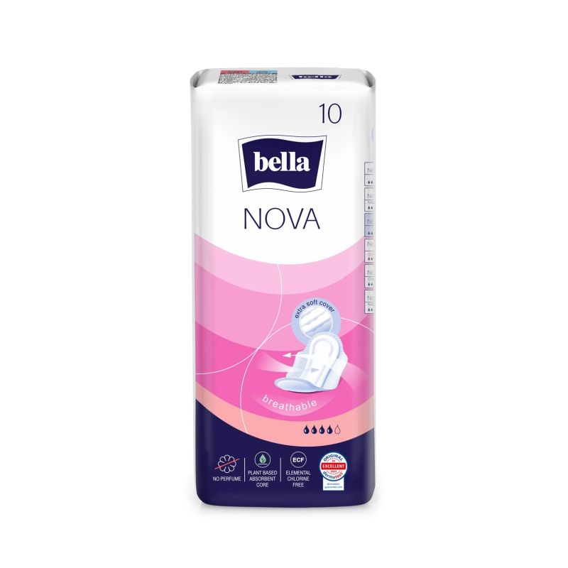 Hig.paketes nova soft bella 10gab
