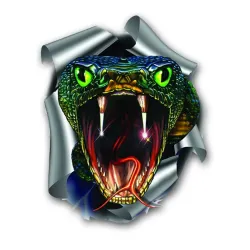 Auto uzlīme Avisa Cobra, 17 cm x 20 cm