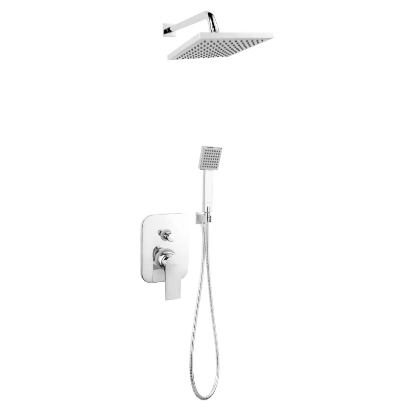 Iebūvējams dušas komplekts Ferro Squerto SET-SQ1-P, hroma krās.