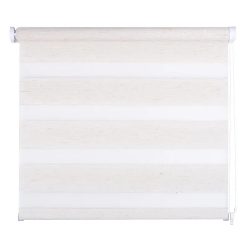 Ritininė užuolaida Domoletti D&N Colours S023, kreminė sp., 80 cm x 170 cm