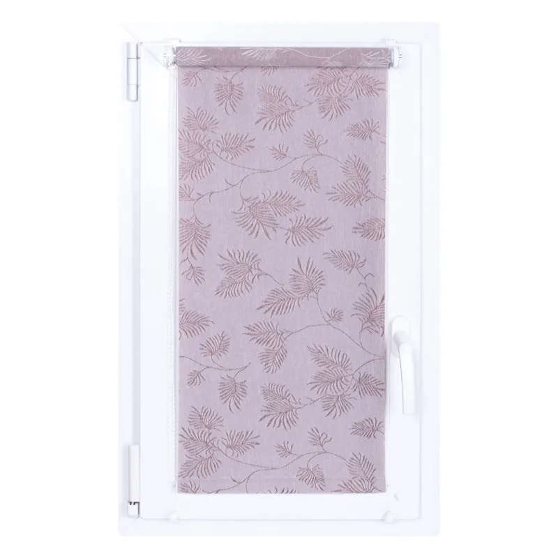 Ritininė užuolaida Domoletti Embroidery Mini 406 Mini 406, rožinė sp.-smėlio sp., 73 cm x 150 cm