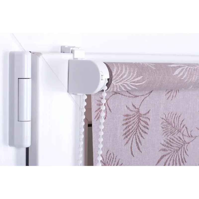 Ritininė užuolaida Domoletti Embroidery Mini 406 Mini 406, rožinė sp.-smėlio sp., 73 cm x 150 cm