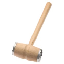 Lihahaamer 2121, 30 cm, roostevaba teras-puit