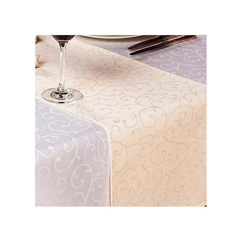 Galdauts taisnstūrveida Domoletti Wega, balta krās., 220 x 140 cm