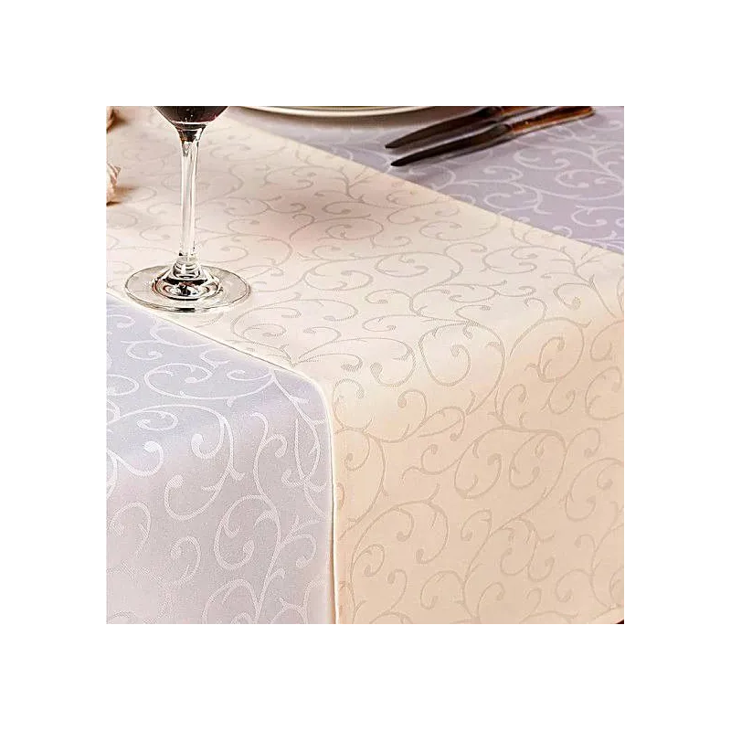 Скатерть прямоугольная Domoletti Wega, белый цв., 220 x 140 cm