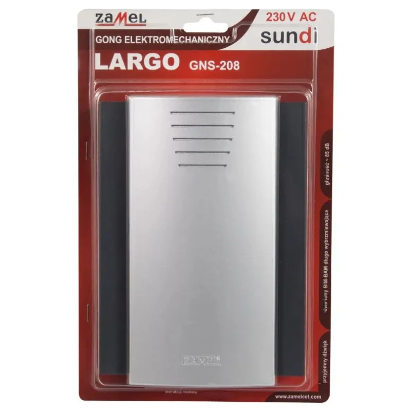 Durvju zvans Zamel GNS-208, ar vadu