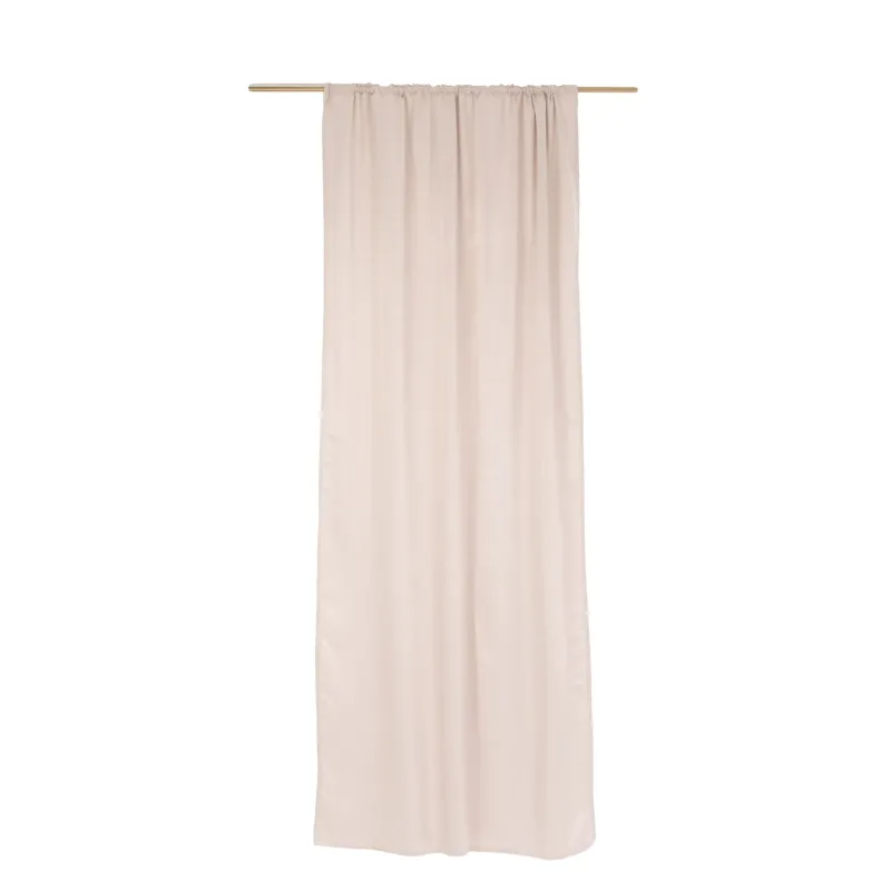 Naktinė užuolaida Domoletti York, smėlio ruda sp., 140 cm x 260 cm