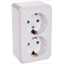 Rozete schneider prima 1+1 z-k balta