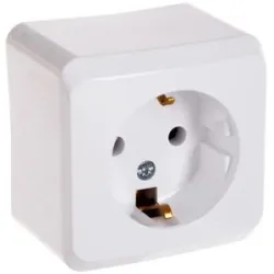 Socket schneider prima z-k white