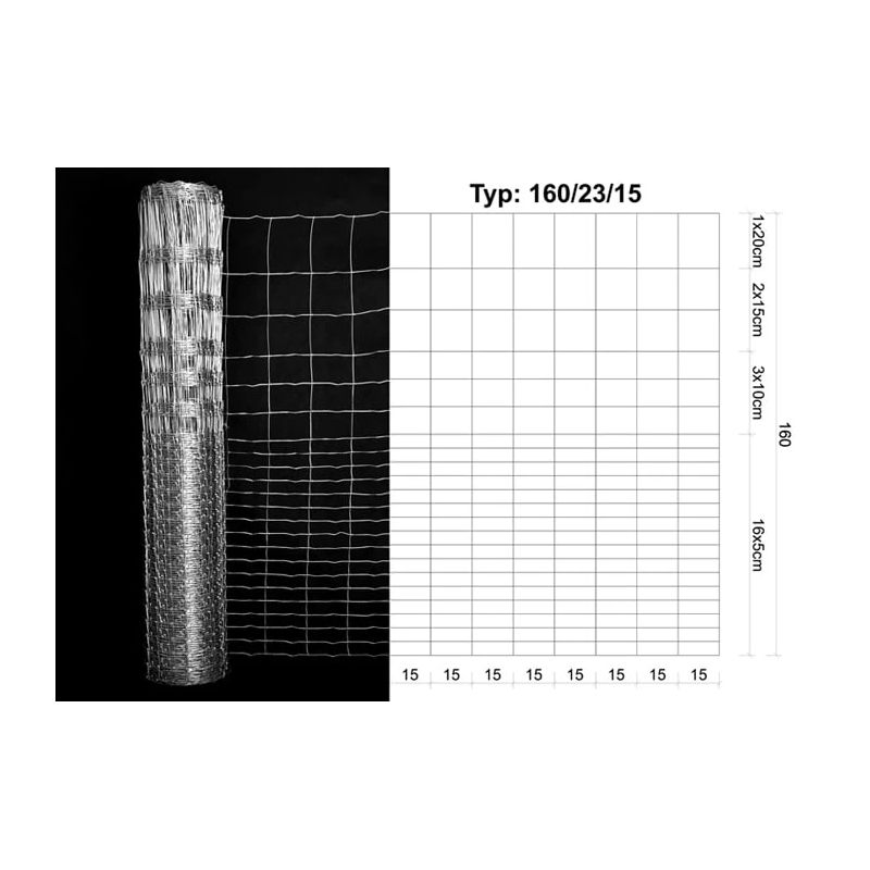 Meža tīkls garden 163-23-15 1.6-1.9 50m