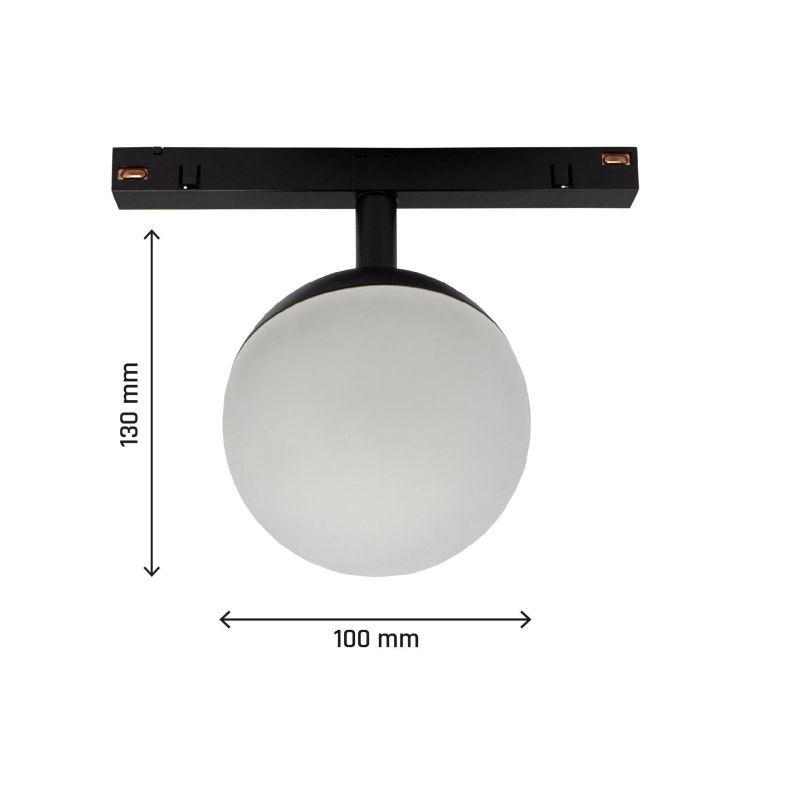 Lampa sliedei shift globe wld+400003000k