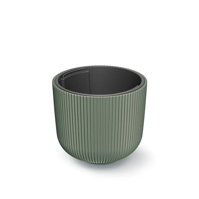 Puķu pods Prosperplast Milly DBML300-2411U, plastmasa, zaļa