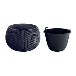 Puķu pods anthracite dksp370-s43