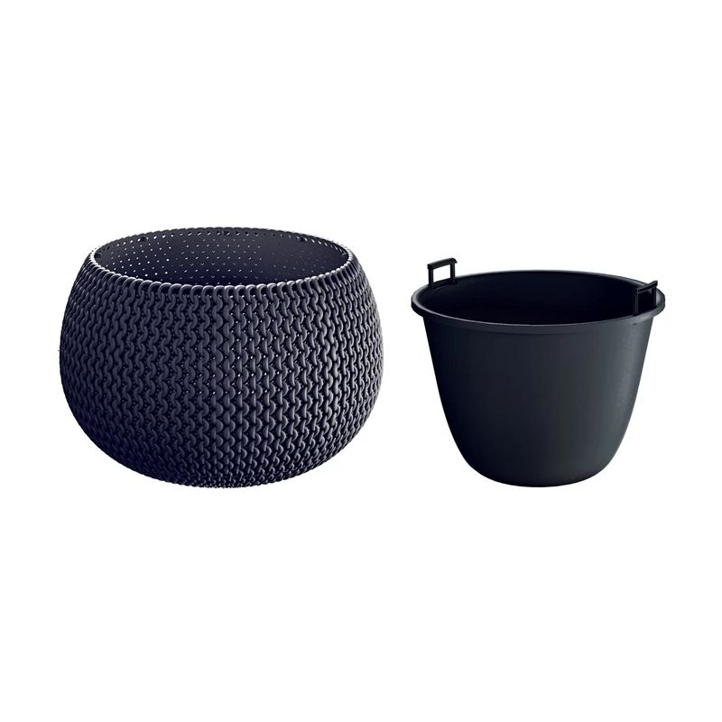 Puķu pods anthracite dksp370-s43