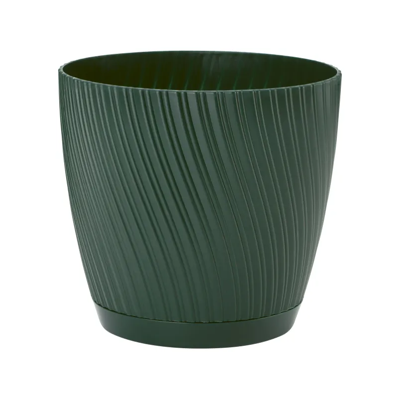 Puķu pods Form Plastic Mika Eco 4590-075, plastmasa, zaļa