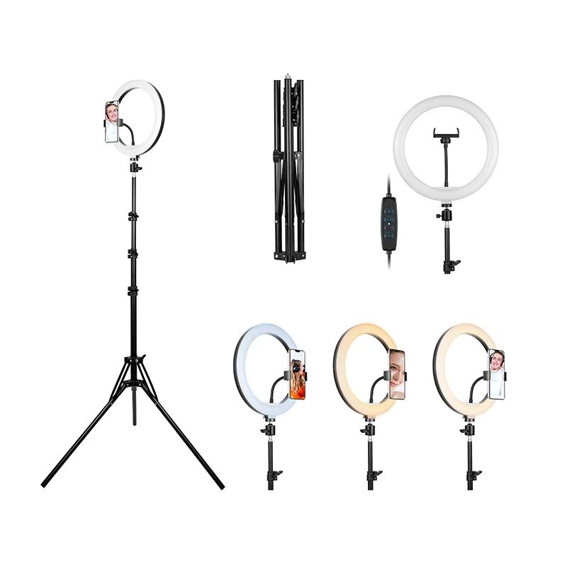 Tracer 46745 LED Ring Lamp 30cm with 210cm tripod