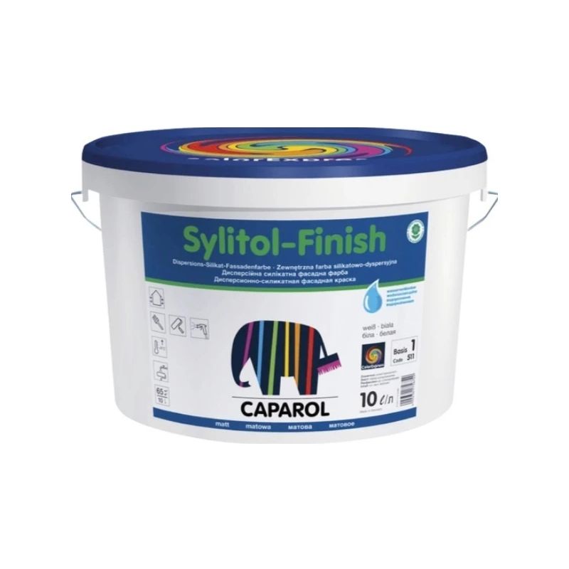 Krāsa fasādes sylitol finish 2,5l b1