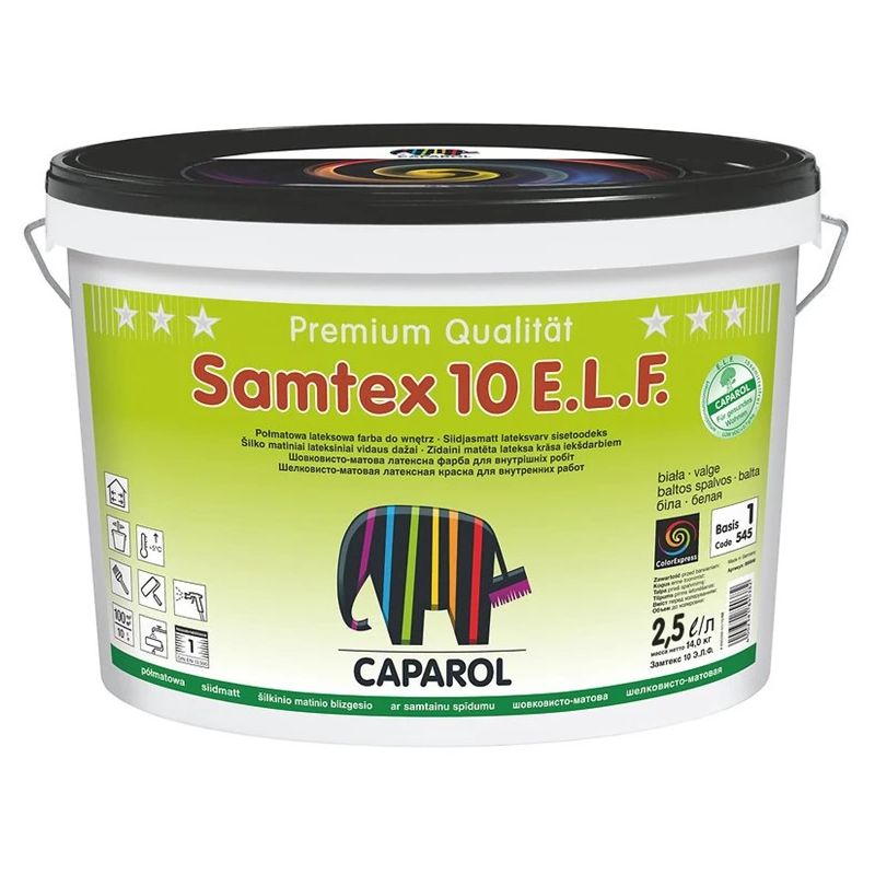 Krāsa samtex 10 b1 2.5l