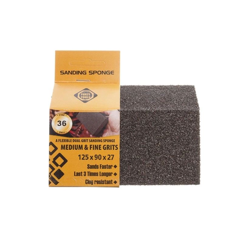 Шлифовальный блок Forte Tools, 36, 12.5 см x 9 см