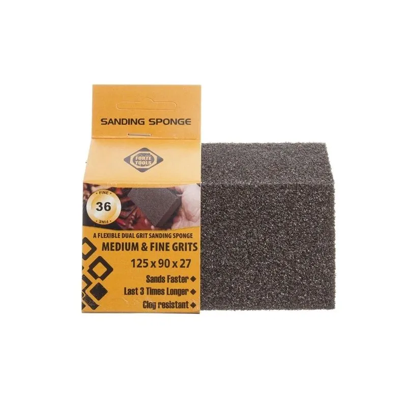 Slīpēšanas klucīs Forte Tools, 36, 12.5 cm x 9 cm