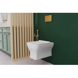 Bidee dušikomplekt Invena Glamour BP-00-B09-L, kuldne v.