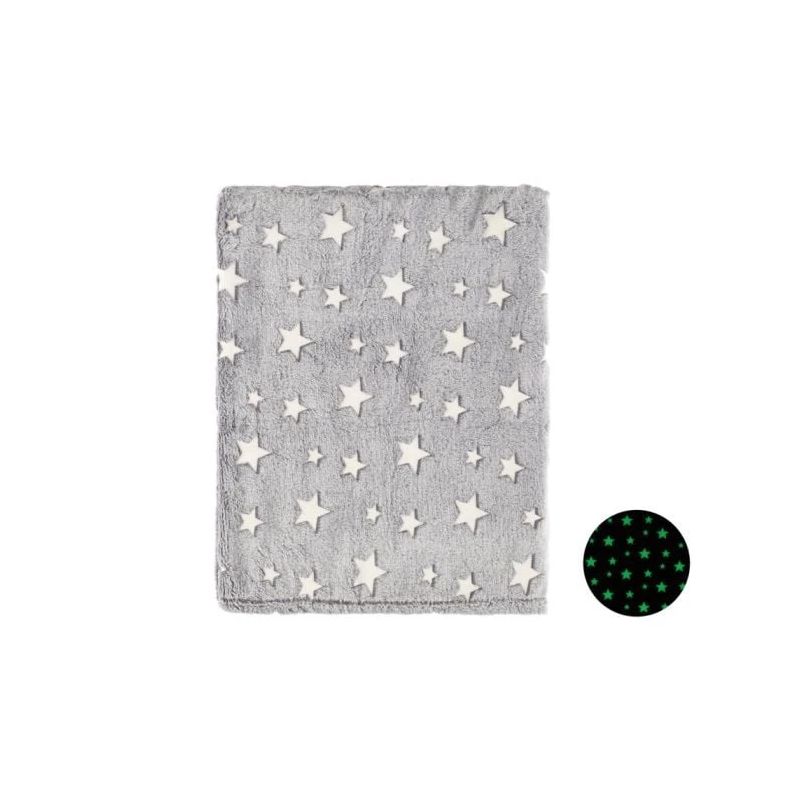 Pleds 4living spīd tumsā 127x152cm pel.