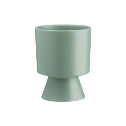 Puķu pods koto olīvzaļš 15cm