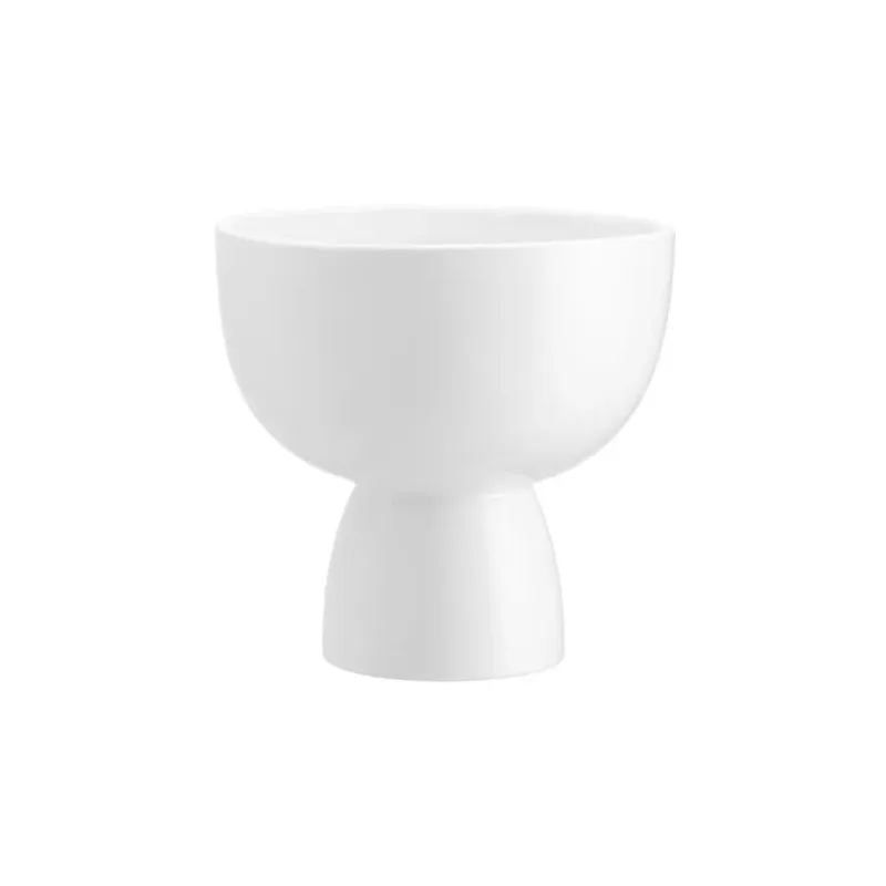 Puķu pods 4Living 644421, keramika, balta