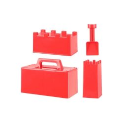 Veidnes sniega pilij sarkanas 4gab