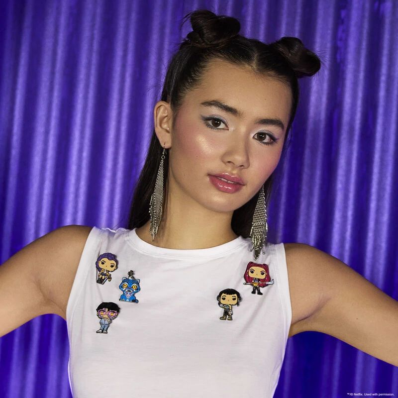 FUNKO LOUNGEFLY Pārsteiguma piespraude: KPop Demon Hunters