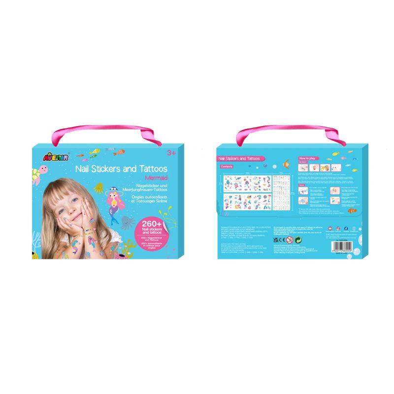 AVENIR 260+ nagu uzlīmes un tetovējumi - Nāriņa