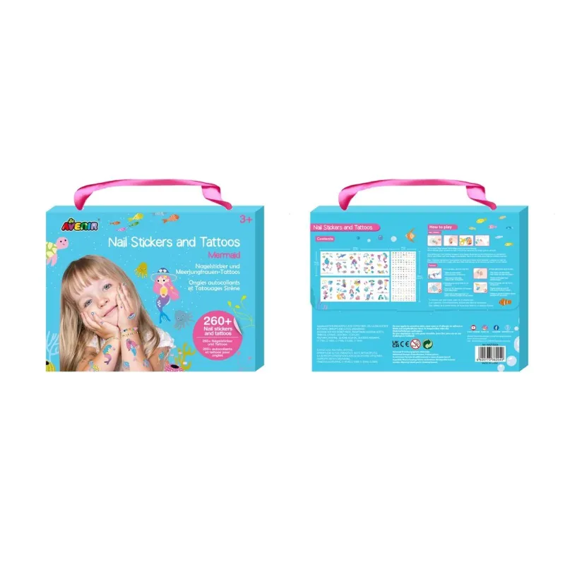 AVENIR 260+ nagu uzlīmes un tetovējumi - Nāriņa