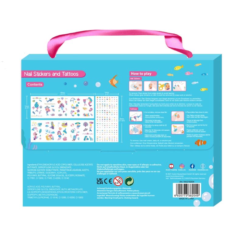 AVENIR 260+ nagu uzlīmes un tetovējumi - Nāriņa