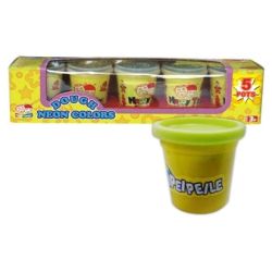 Plastilīns 3772 5 neona krāsā