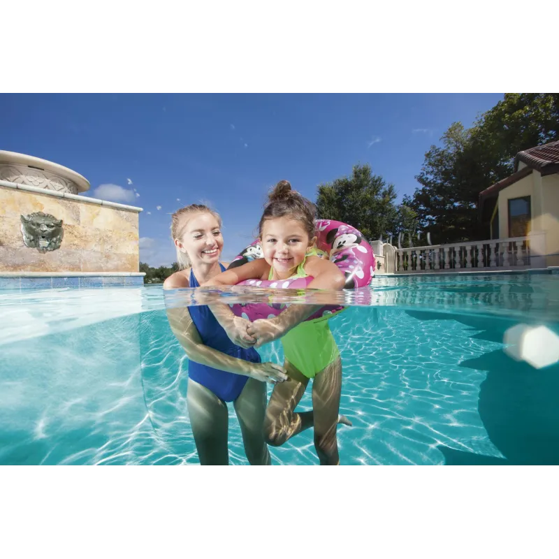 Piepūšams riņķis Bestway 91023-9104, rozā krās., 56 cm