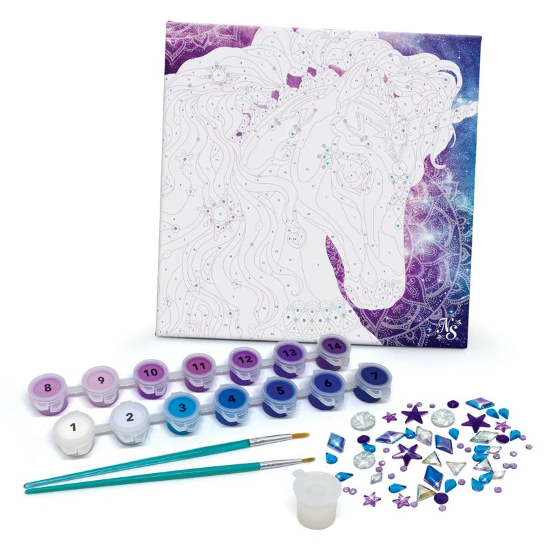 Komplekts radošais nebulia & horse