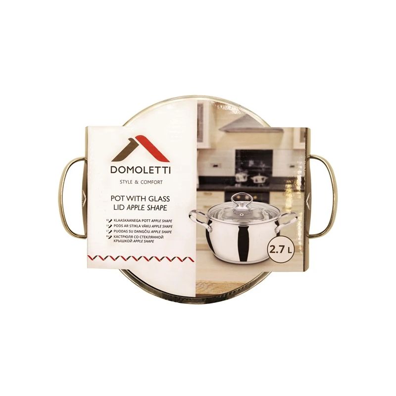 Pott Domoletti Apple Shape, 18 cm, 2.7 l