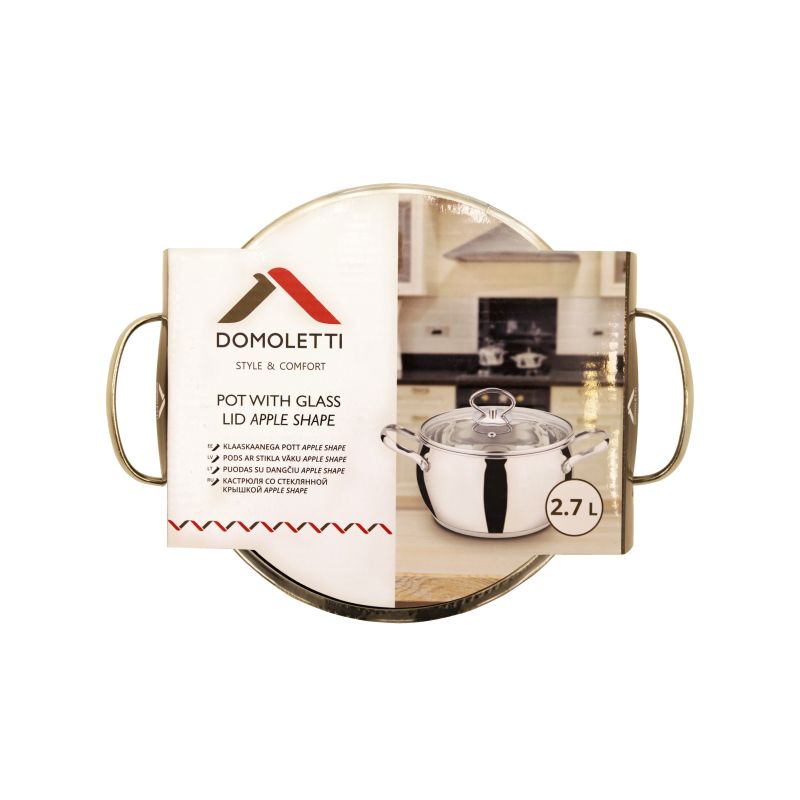 Pott Domoletti Apple Shape, 18 cm, 2.7 l