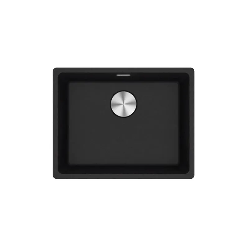 Virtuves izlietne Franke Maris 125.0683.101, granīts, 56 cm x 44 cm x 20 cm, onyx