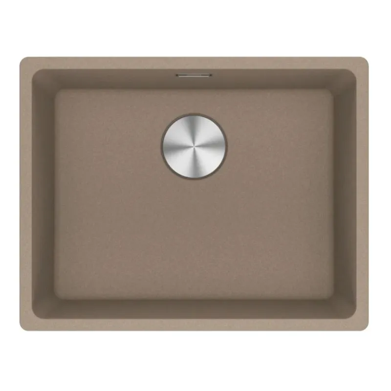 Virtuves izlietne Franke Maris 125.0683.183, granīts, 55.3 cm x 43.3 cm x 20 cm, gaiši brūna