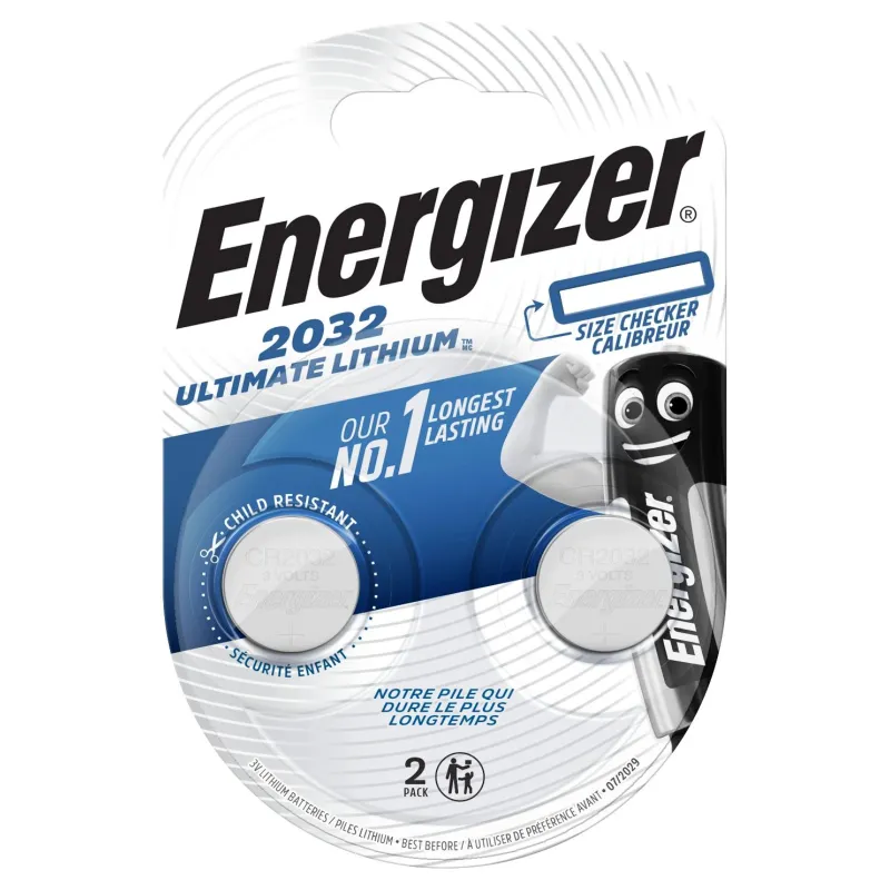 Elements Energizer BELK7-CR2032U, CR2032, 3 V, 2 gab.