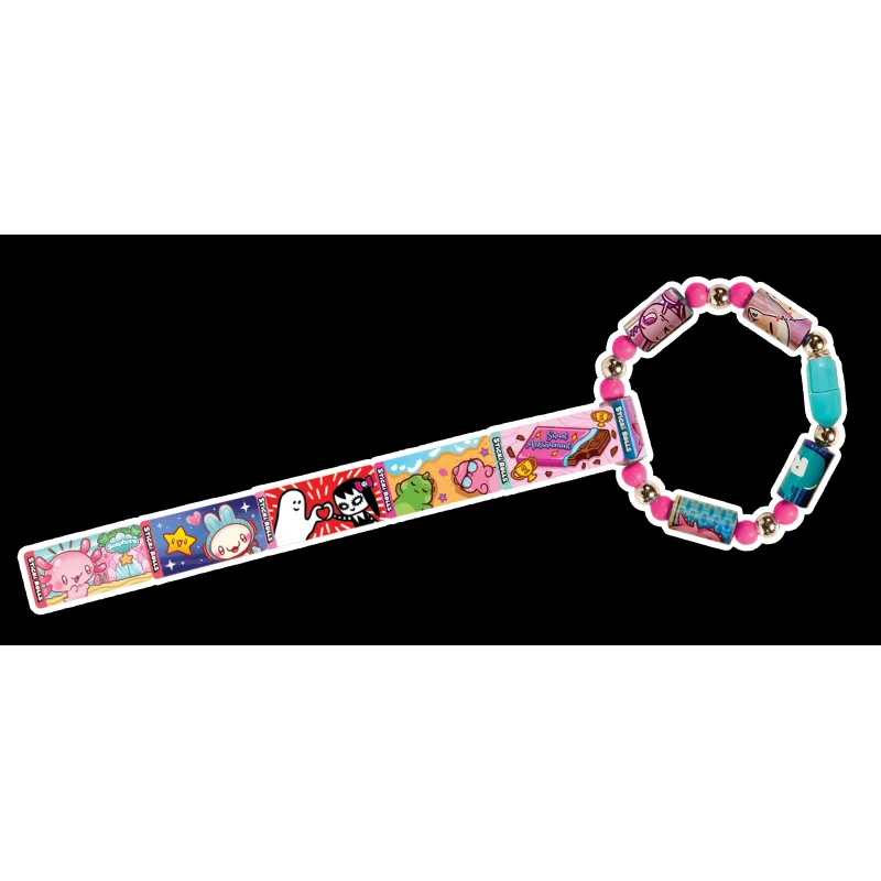 STICKI ROLLS bracelet with accessories and stickers